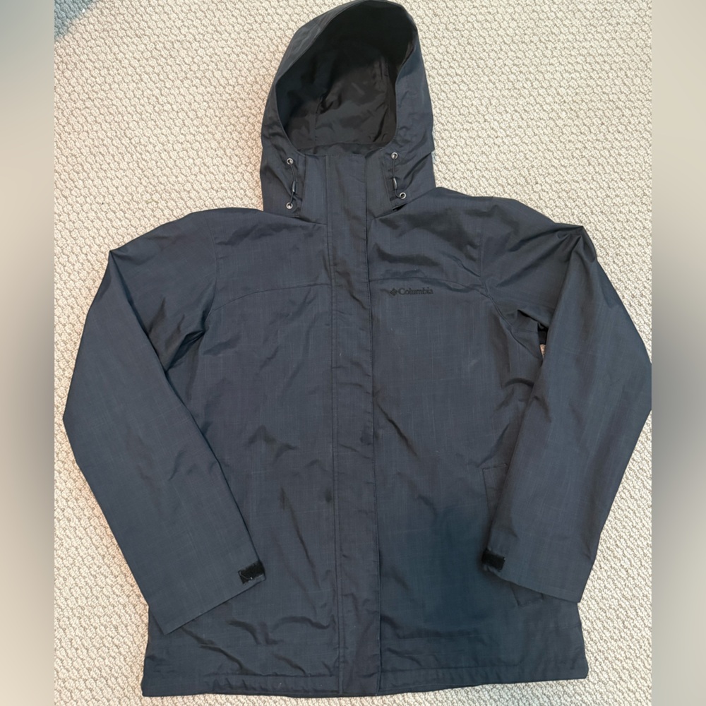 Columbia Hooded Rain Jacket